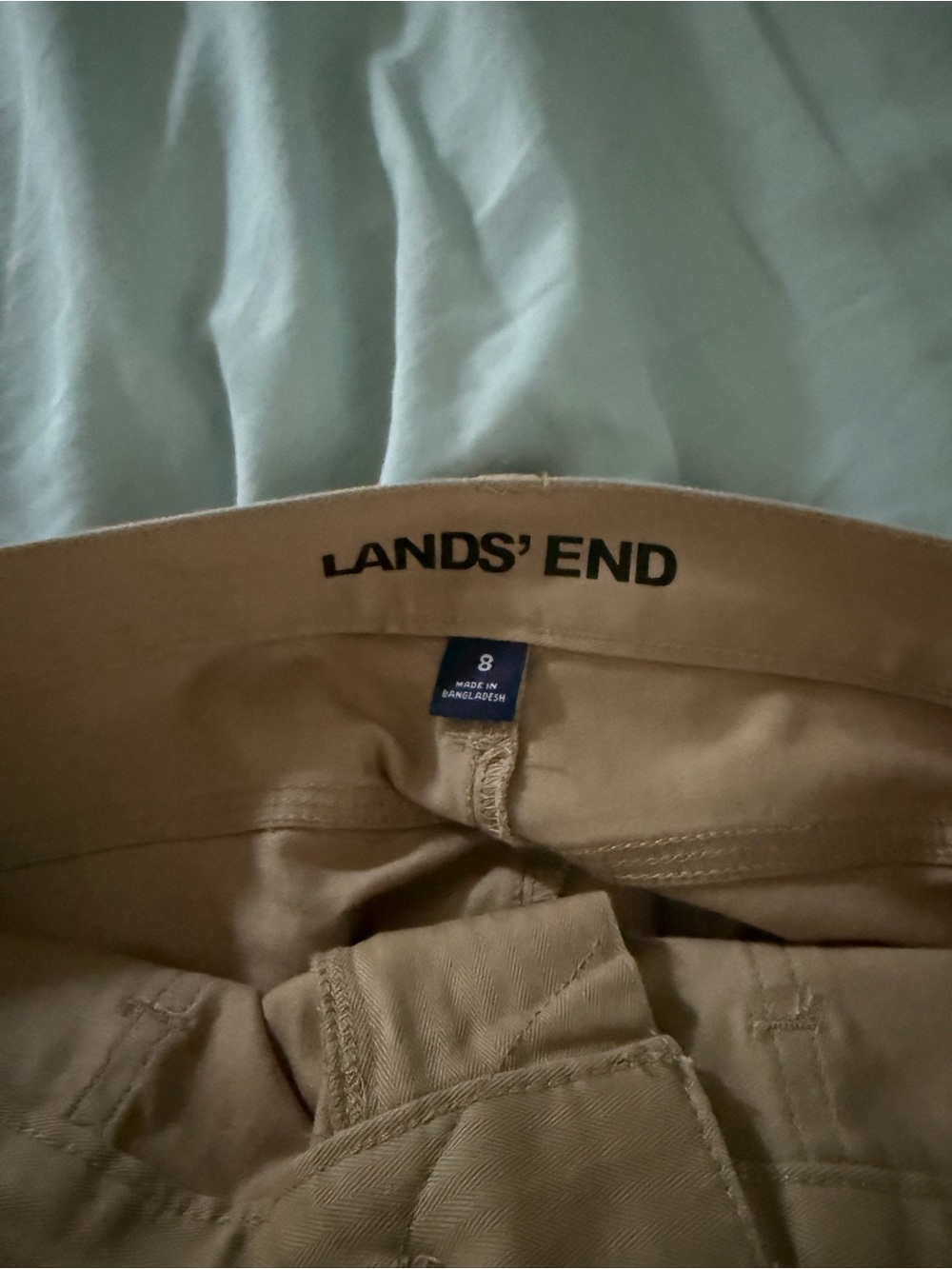 Lands' End Women’s Khaki Pants - Classic Tan
